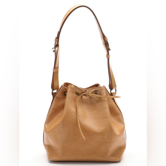 Louis Vuitton Noe bucket bag in caramel epi leather